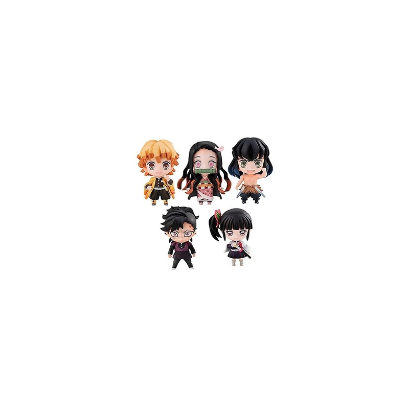 MEGAHOUSE Kimetsu no Yaiba (Demon Slayer) Tanjiro’s Friends Mascot Set Figures