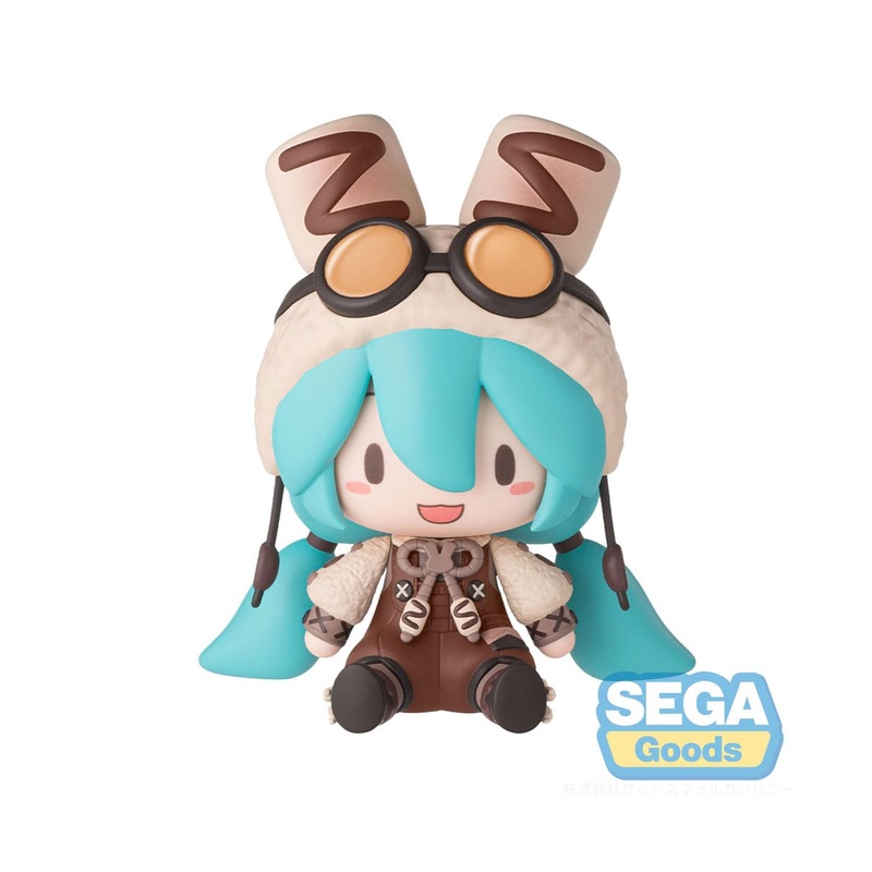 Character Vocal Series 01: Hatsune Miku – Fuwa Petit Chibi Hatsune Miku Marshmallow Hot Cocoa figure 10 cm