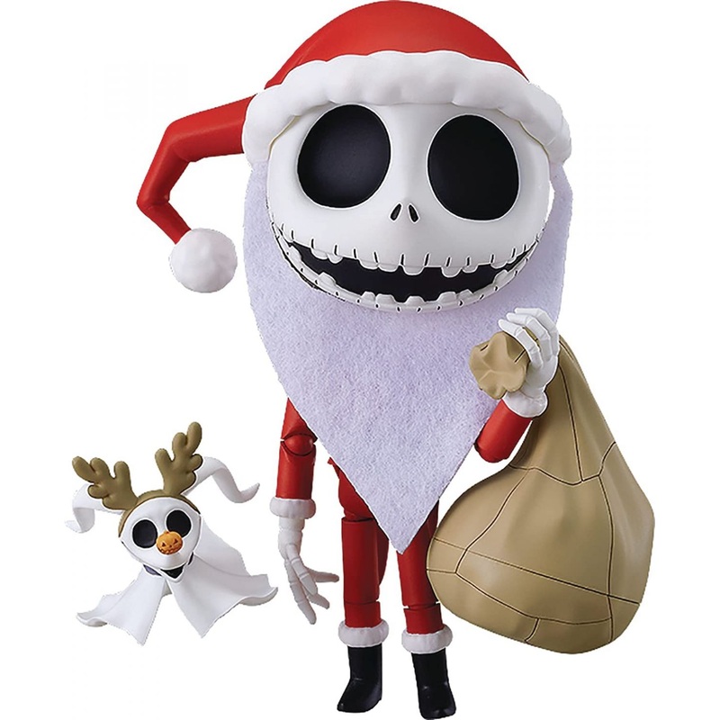 Good Smile Company – Nendoroid Disney Nightmare Before Christmas – Jack Skellington (Sandy Claws) Figure