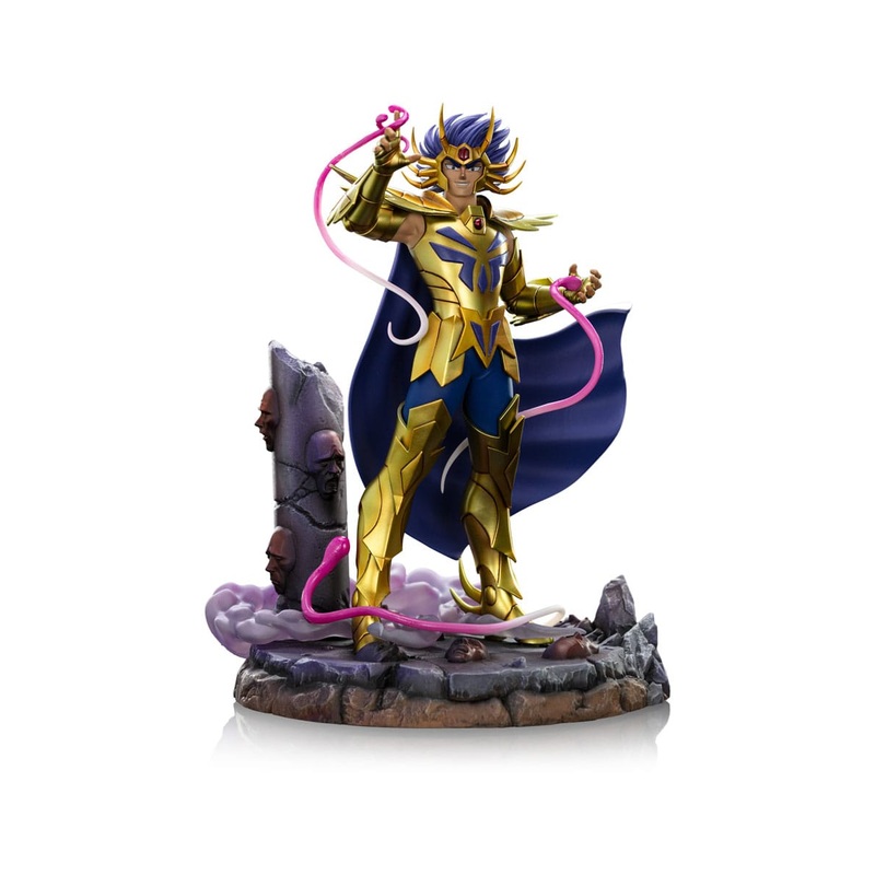Saint Seiya – 1/10 Art Scale Cancer Deathmask statuette 23 cm
