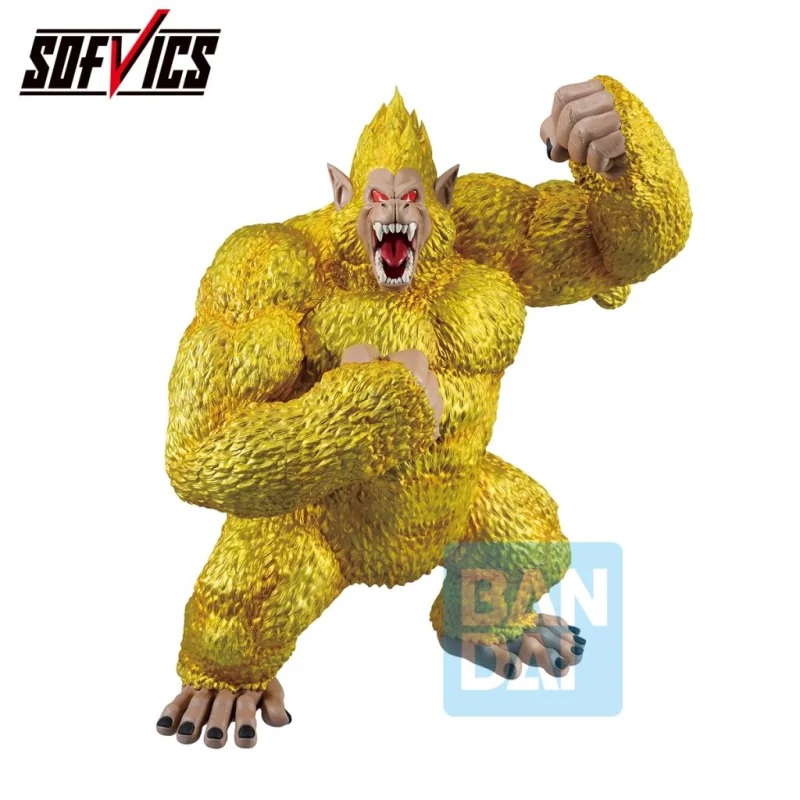 DRAGON BALL GT – Golden Great Ape Goku VS Omnibus Ultimate Ichibansho 29cm Figurine