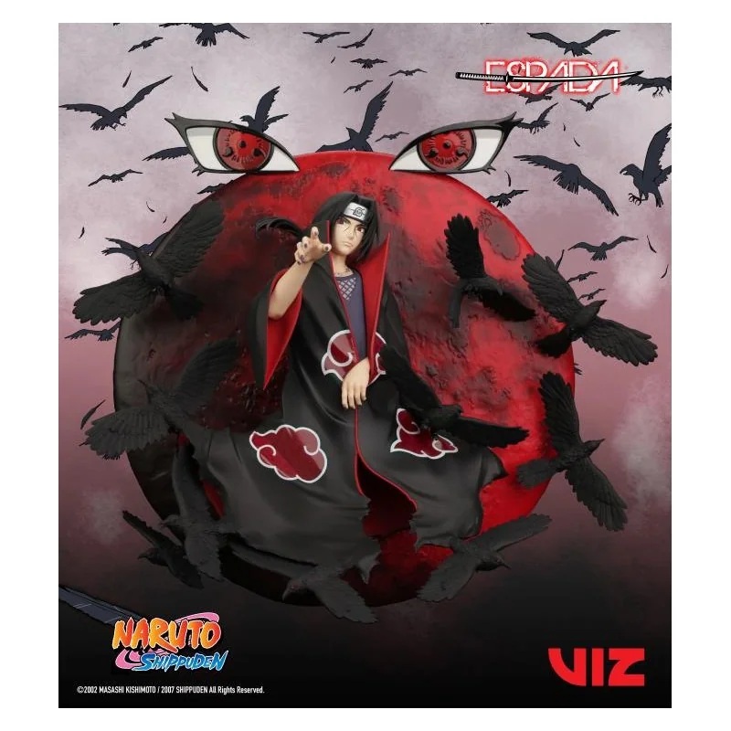 Naruto shippuden itachi wall statue Figurine