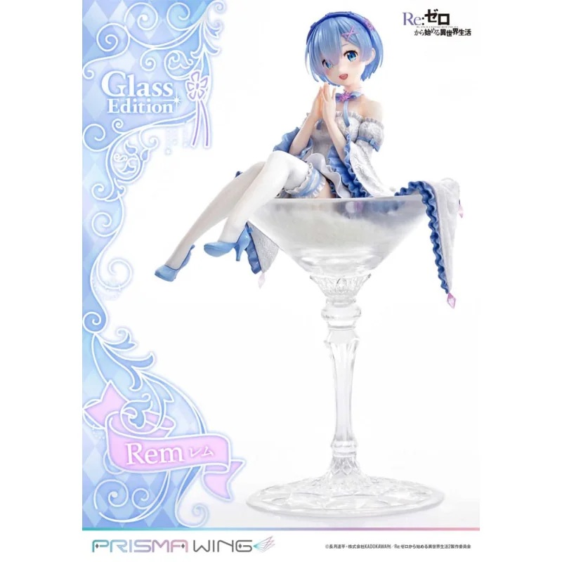 Re:Zero – Starting Life in Another World 1/7 Prisma Wing Rem Glass Edition 23 cm Statue