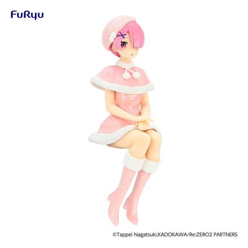 Re:Zero Starting Life in Another World Noodle Stopper Ram Snow 14cm Figurine