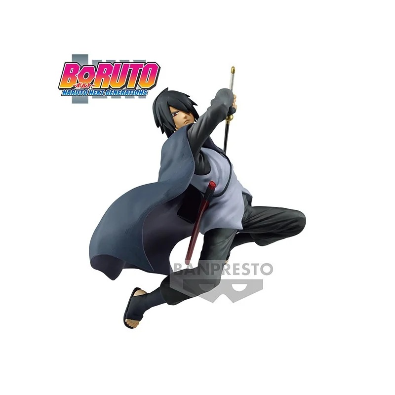 Boruto Naruto Next Generations Vibration Stars Uchiha Sasuke 14cm – W95 Figurine