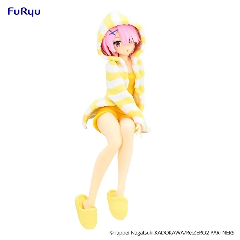 Ram Room Wear Yellow Color Noodle Stopper Ver. 14cm (Re:Zero) Figurine