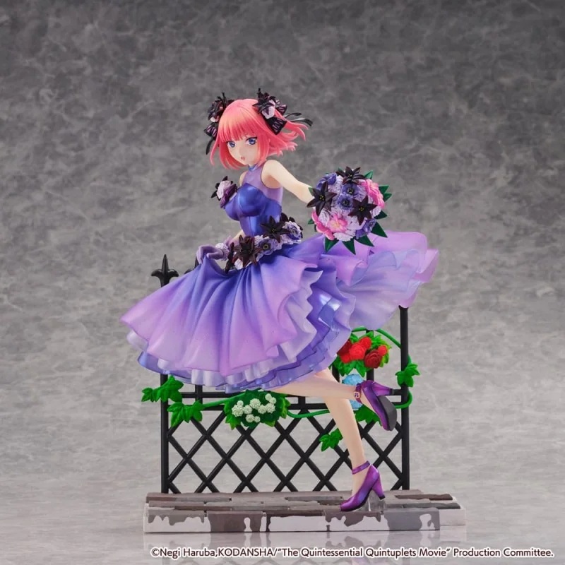The Quintessential Quintuplets: The Movie Nino Nakano Floral Dress Ver. 25cm Figurine