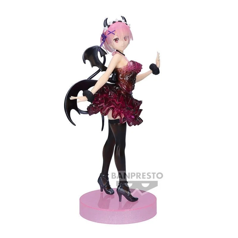 Re Zero Espresto Clear And Dressy Figure Ram Special Color Figurine