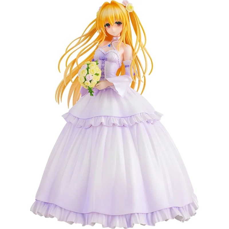 To Love-Ru Darkness PVC statuette 1/7 Golden Darkness Wedding Dress Ver. 23cm Figurine