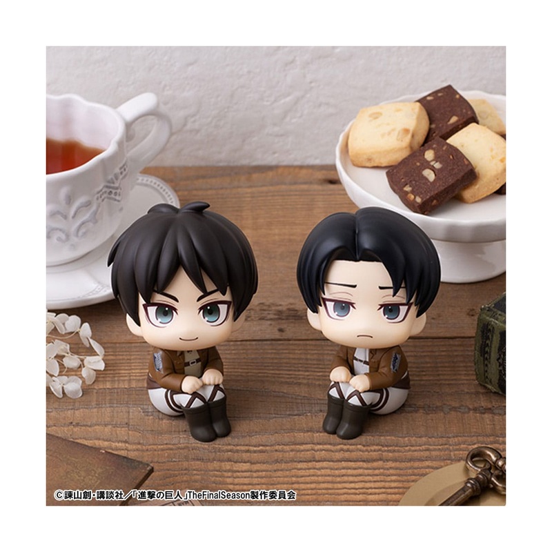 Attack on Titan – Look Up Eren Jaeger & Levi Set (with gift) 11 cm