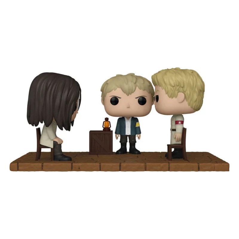 Attack on Titan POP! Moment Vinyl Eren meets Reiner 9 cm Figurine