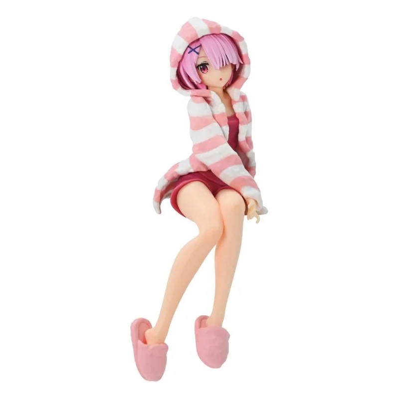 Re:Zero Noodle Stopper Ram Room Wear PVC Statue 14cm Figurine