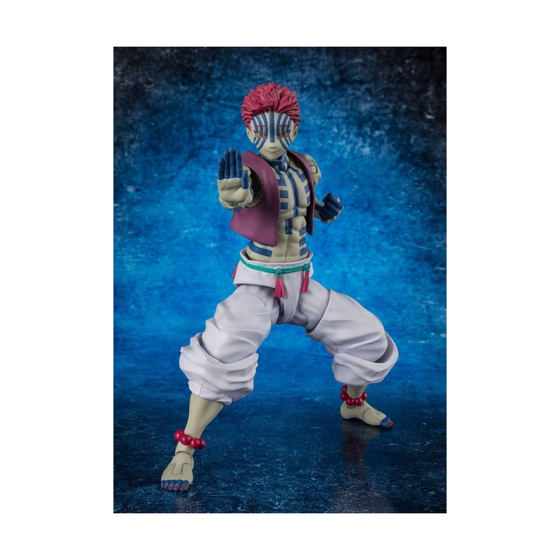 DEMON SLAYER – Akaza – SH Figuarts Figure 15cm Figurine