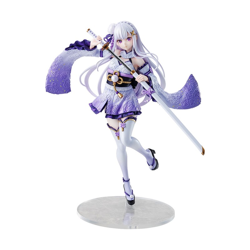 ReZERO -Starting Life in Another World- 1/7 Emilia Combat Outfit ver. 24cm