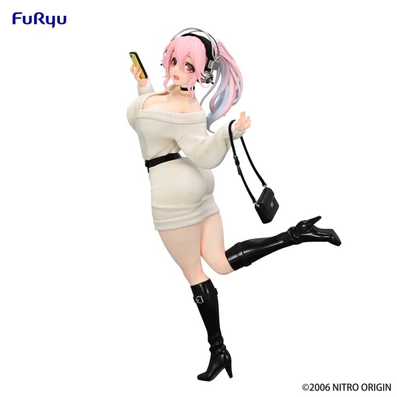 Super Sonico PVC statuette Trio-Try-iT Winter Memory Ver. 21cm Figurine