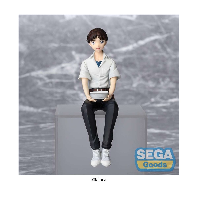 Rebuild of Evangelion PM Perching Shinji Ikari Evangelion New Theatrical Edition 14 cm