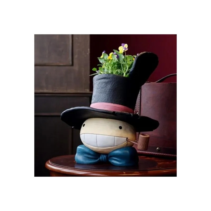 Studio Ghibli Le Chteau Ambulant Jardiniere Epouvantail Statue Resine