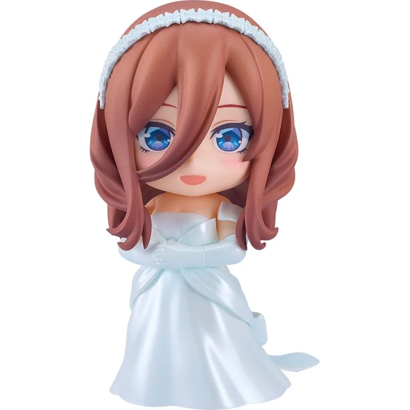 The Quintessential Quintuplets Nendoroid figure Miku Nakano: Wedding Dress Ver. 10cm