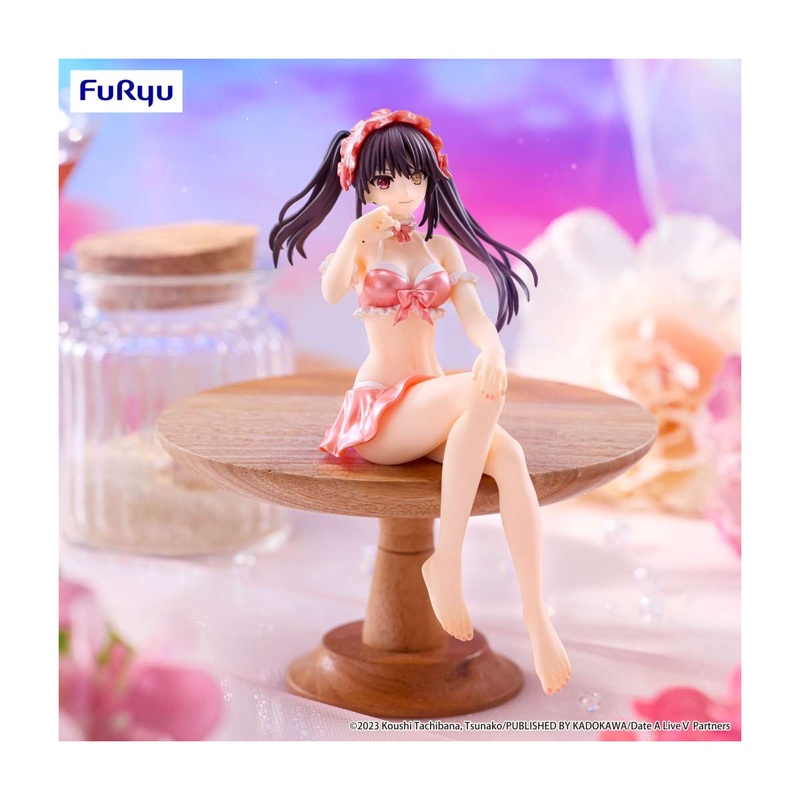 Date A Live 5 – Kurumi Swimsuit Pastel Red Noodle Stopper Figure Figurine