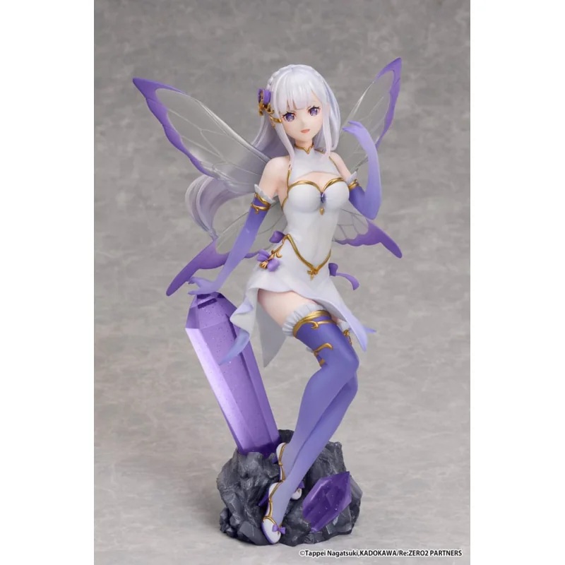 Re:Zero Starting Life in another World – 1/7 Emilia Jewel Princess 24 cm Figurine