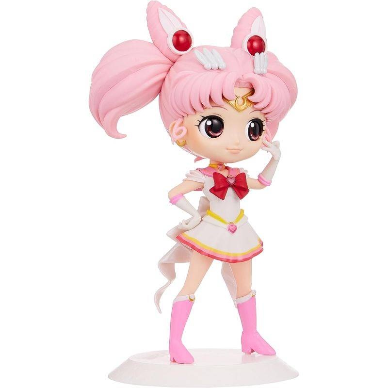 Sailor Moon Eternal The Movie figurine Q Posket Super Sailor Chibi Moon Ver. At 14 cm