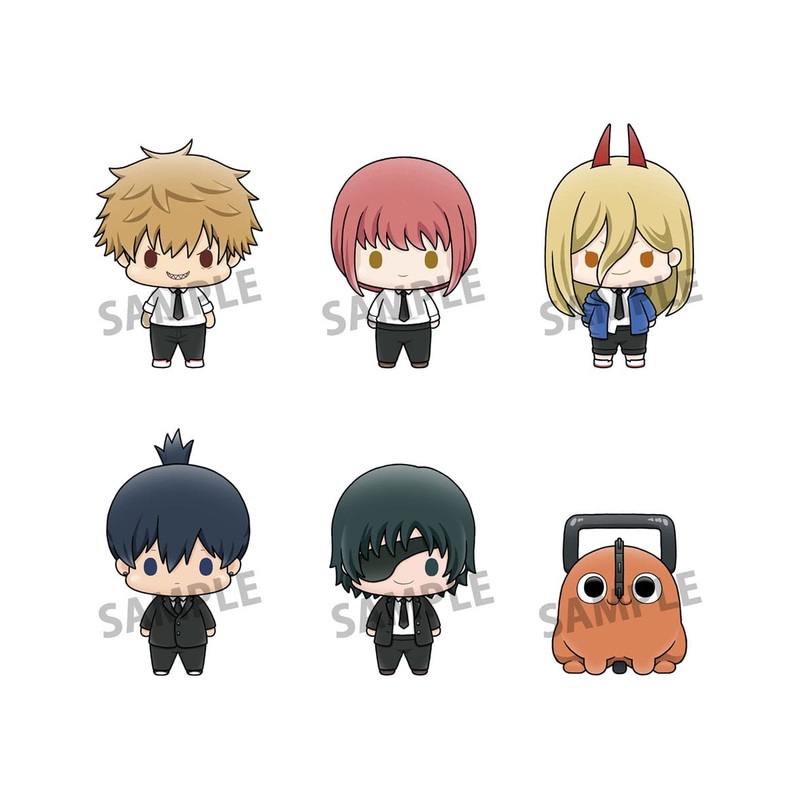 Chainsaw Man Chokorin Mascot Series pack 6 trading figures 5 cm