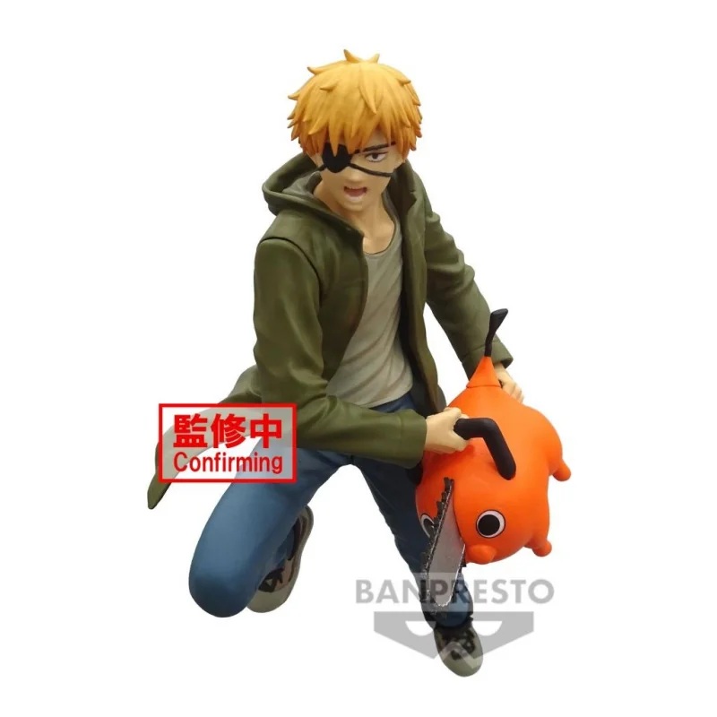 CHAINSAW MAN – Denji & Pochita Vibration Stars Figure 14cm Figurine