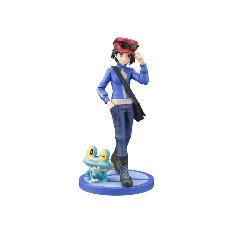Calem with Froakie (1/8 Scale)  ARTFX J Series