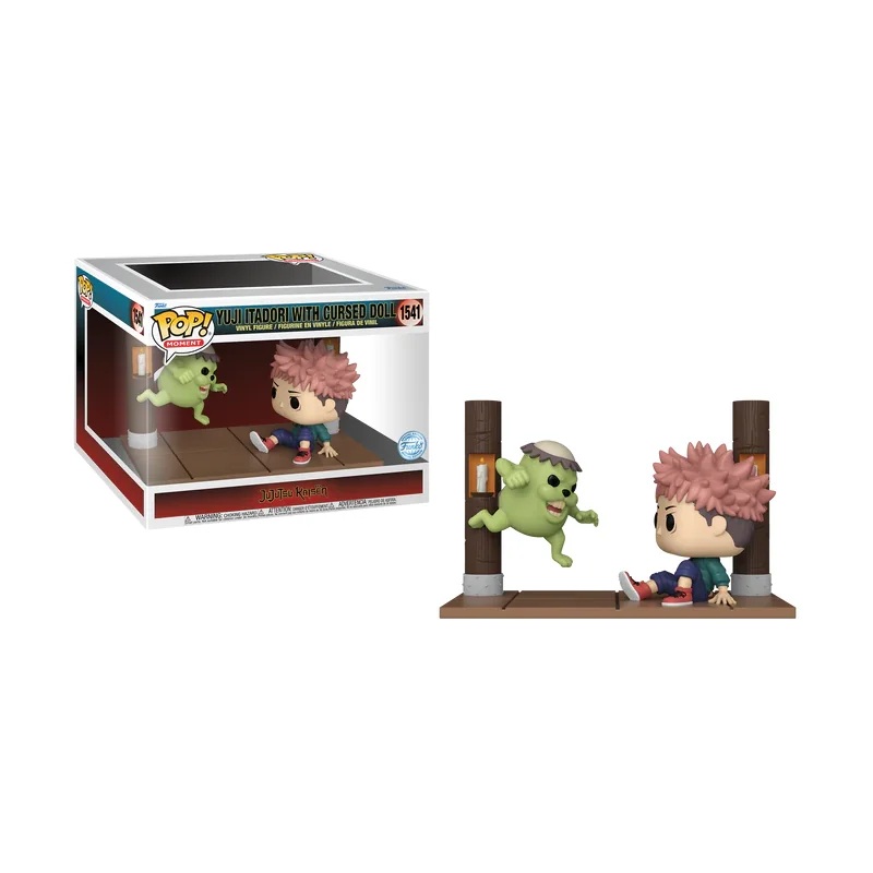 JUJUTSU KAISEN – POP Moment No. 1541 – Yuji Itadori with Cursed Doll Pop figures