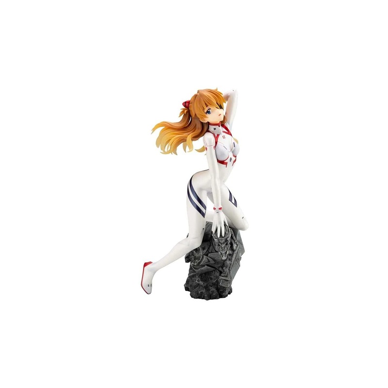 KOTOBUKIYA – Evangelion: 3.0+1.0 Thrice Upon a Time Shikinami Asuka Langley -White Plugsuit Ver.- Figure