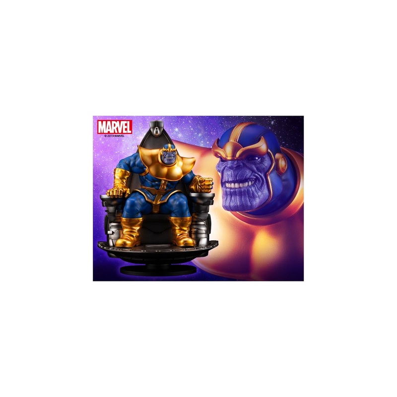 Kotobukiya Fine Art Statue Marvel UNIVERSE Thanos on Space Throne 1/6 Scale Cold Cast Complete Figure