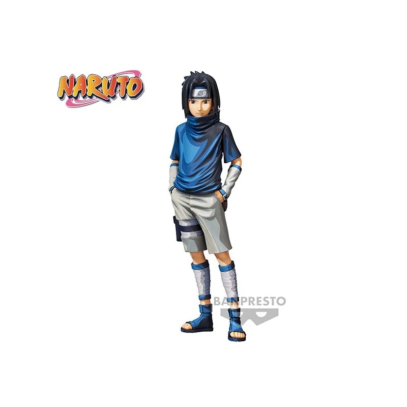 Naruto Grandista Uchiha Sasuke 2 Manga Dimensions 24cm -W97 Figurine