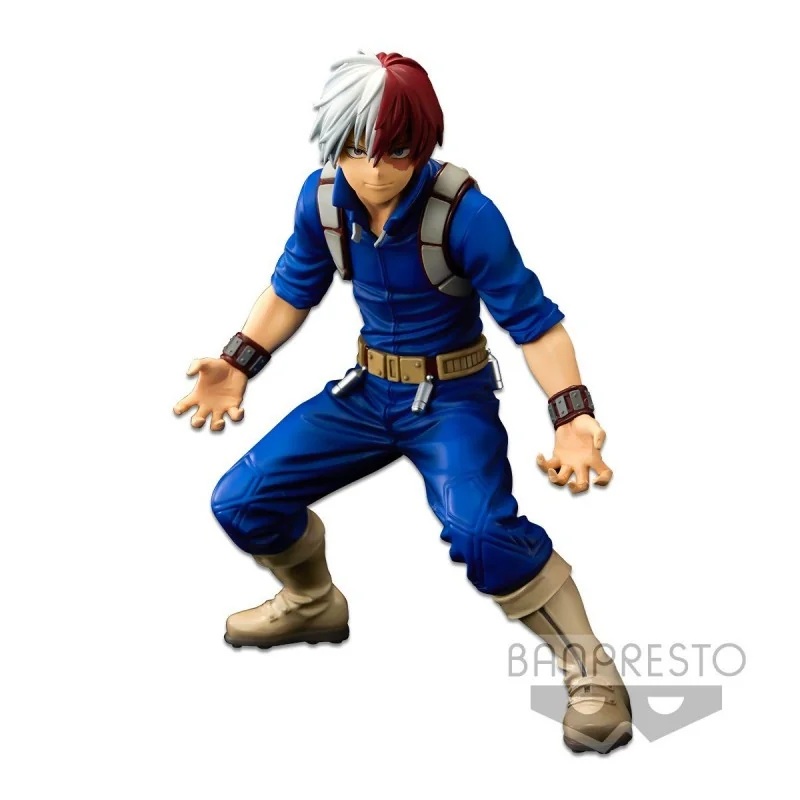 The Shoto Todoroki Super Master Stars Piece & BWFC [The Brush] Figurine