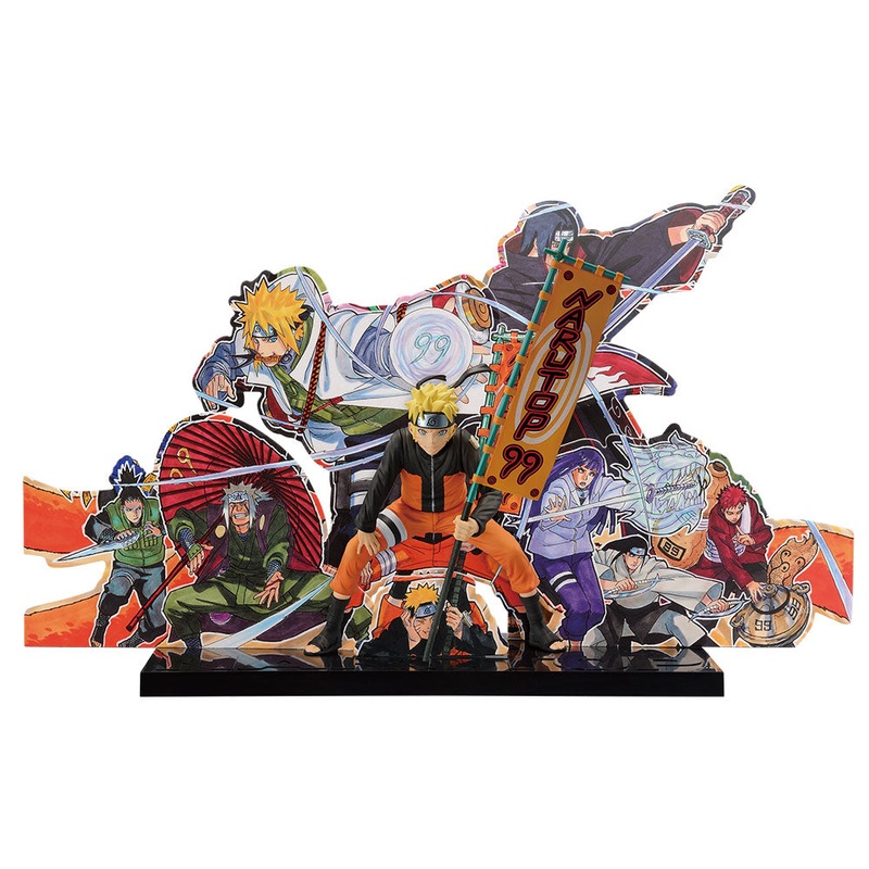 Naruto Shippuden – Uzumaki Naruto (with Panel) – Ichiban Kuji – NARUTOP99 Splendid and Magnificent Ninja Scroll – C Prize (Bandai Spirits)