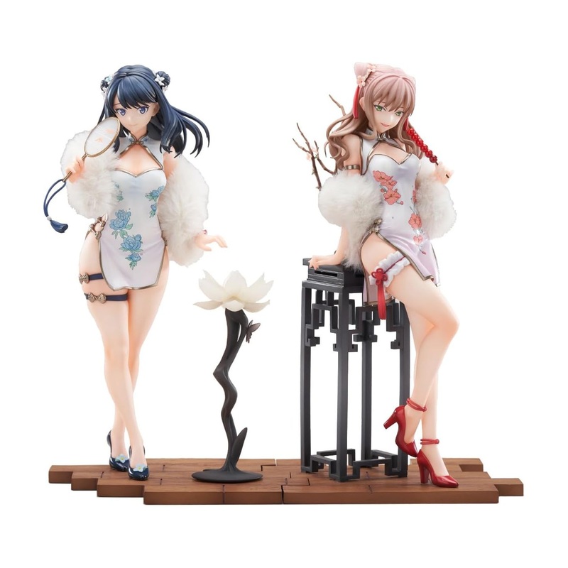 APEX Gridman Universe Takarada Rikka & Minami Yume Set China Dress Ver Figure
