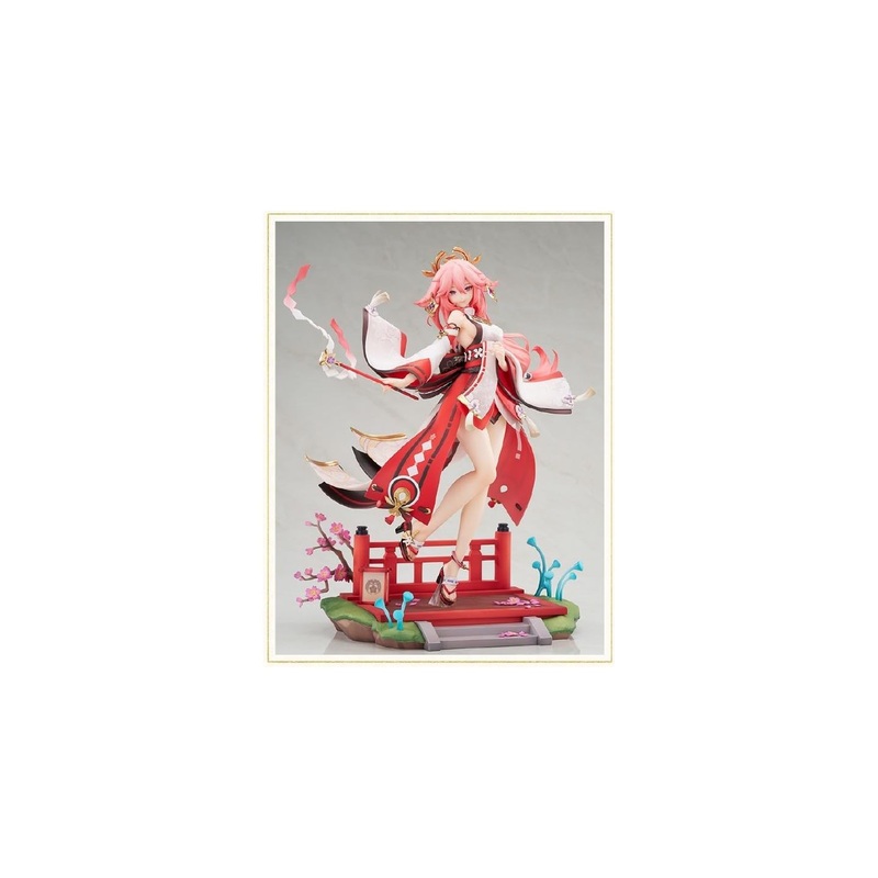 Apex Genshin Impact Yae Miko Astute Amusement Ver Figure