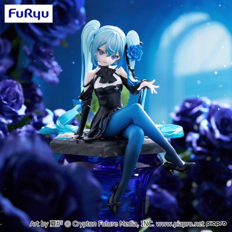 Vocaloid – Hatsune Miku – Blue Rose Flower Fairy – Noodle Stopper Figure (FuRyu)