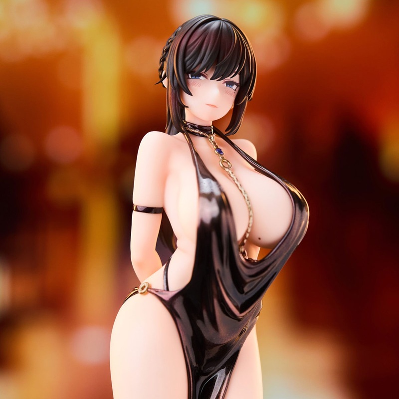Super Nova JackDempa Illustration Shiho Miyamae (Party Dress Ver.) 1/6 Scale Figure