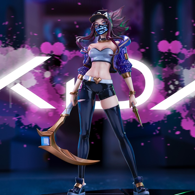 Apex Toys League of Legends K/DA Akali 1/7 Scale Figure