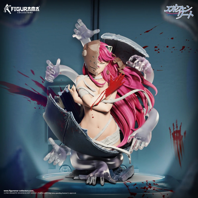 [Pre-Order] Figurama Collectors Elfen Lied Elite Lucy 1/4 Scale Limited Edition Bust