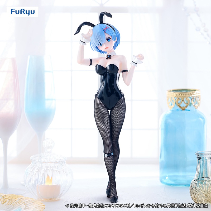 Re:Zero Starting Life in Another World BiCute Bunnies Figure – Rem Bicolor