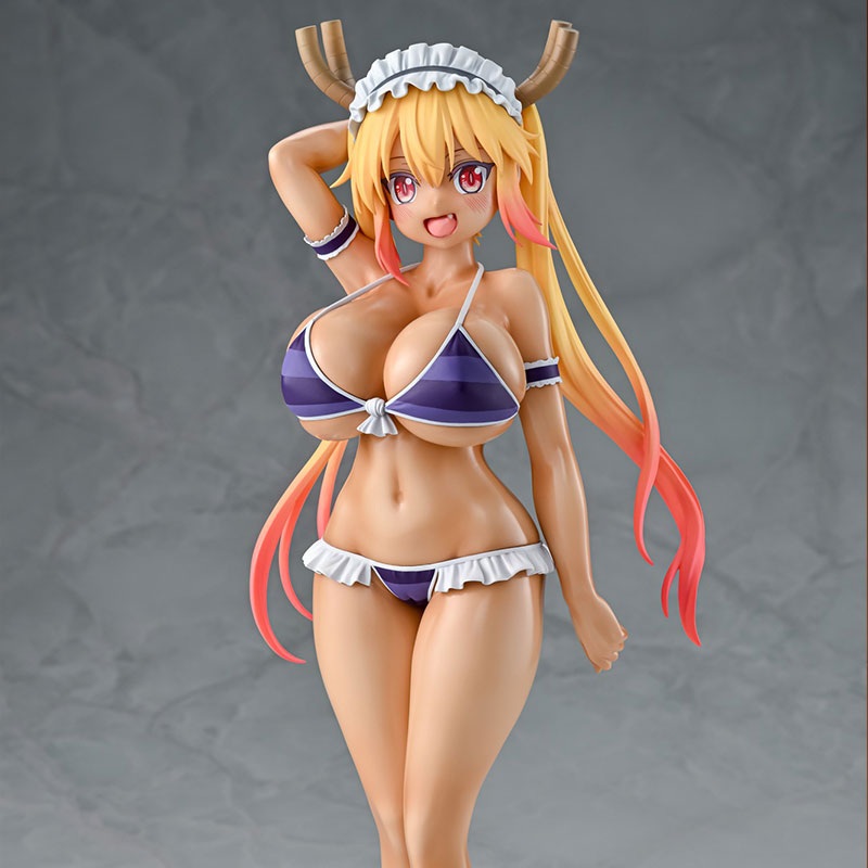 [Pre-Order] Q-six Miss Kobayashi’s Dragon Maid Tohru (Suntan Bikini Style Ver.) 1/7 Scale Figure