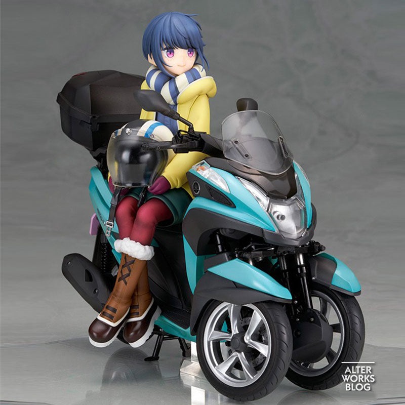 [Pre-Order] Alter Laid-Back Camp Rin Shima with Three-wheeled Scooter 1/10 Scale Figure
