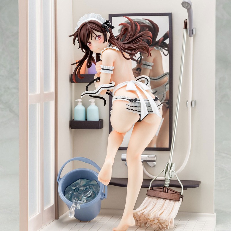 [Pre-Order] Hakoiri Musume Rent-A-Girlfriend Chizuru Mizuhara (Maid Bikini de cleanup Ver.) 1/6 Scale Figure