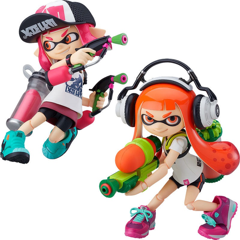 Splatoon – Splatoon 2 – Inkling – Figma #400-DX – Splatoon Girl – DX Edition – 2025 Re-release (Good Smile Company, Max Factory)