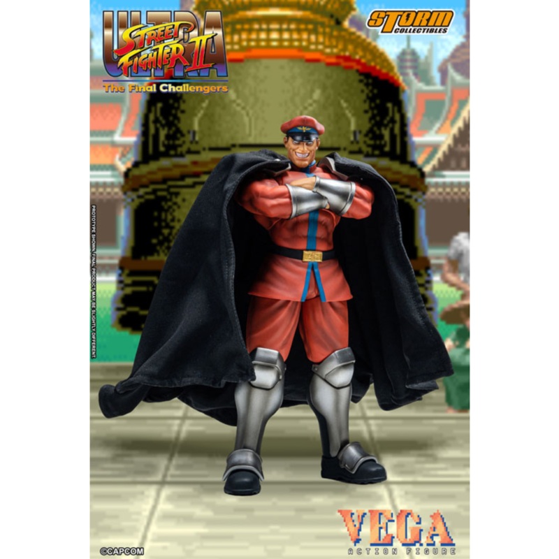Street Fighter Ultra Street Fighter Ii the Final Challengers Action Figure – M. Bison