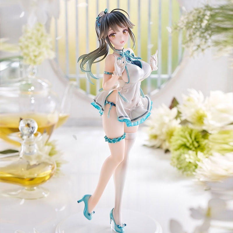 [Pre-Order] WAVE Anmi Illustration Pontyail Girl: Qipao 1/6 Scale Figure