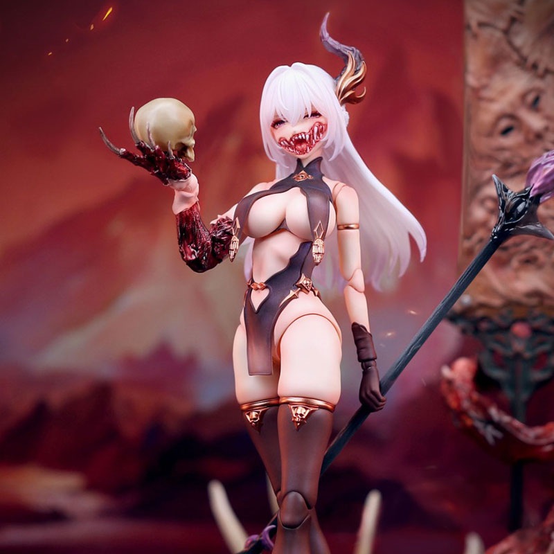 [Pre-Order] BearPanda X Eiifox 1/12 Huaxia Divine Ghost Series Painted Skin