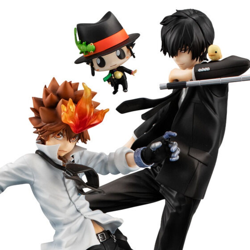 Reborn! G.E.M. Series – Tsunayoshi Sawada, Kyoya Hibari and Reborn Set
