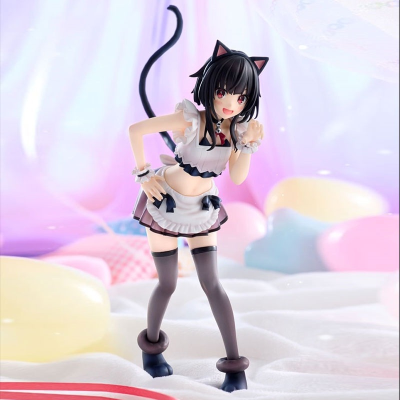[Pre-Order] Kadokawa KonoSuba KD Colle Megumin (Light Novel Catgirl Ver.) Figure